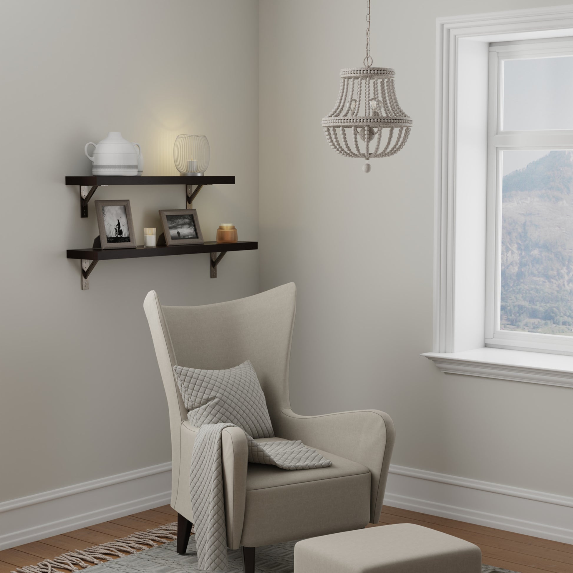 Capital Handley 3-Light Chandelier in Sand Dollar