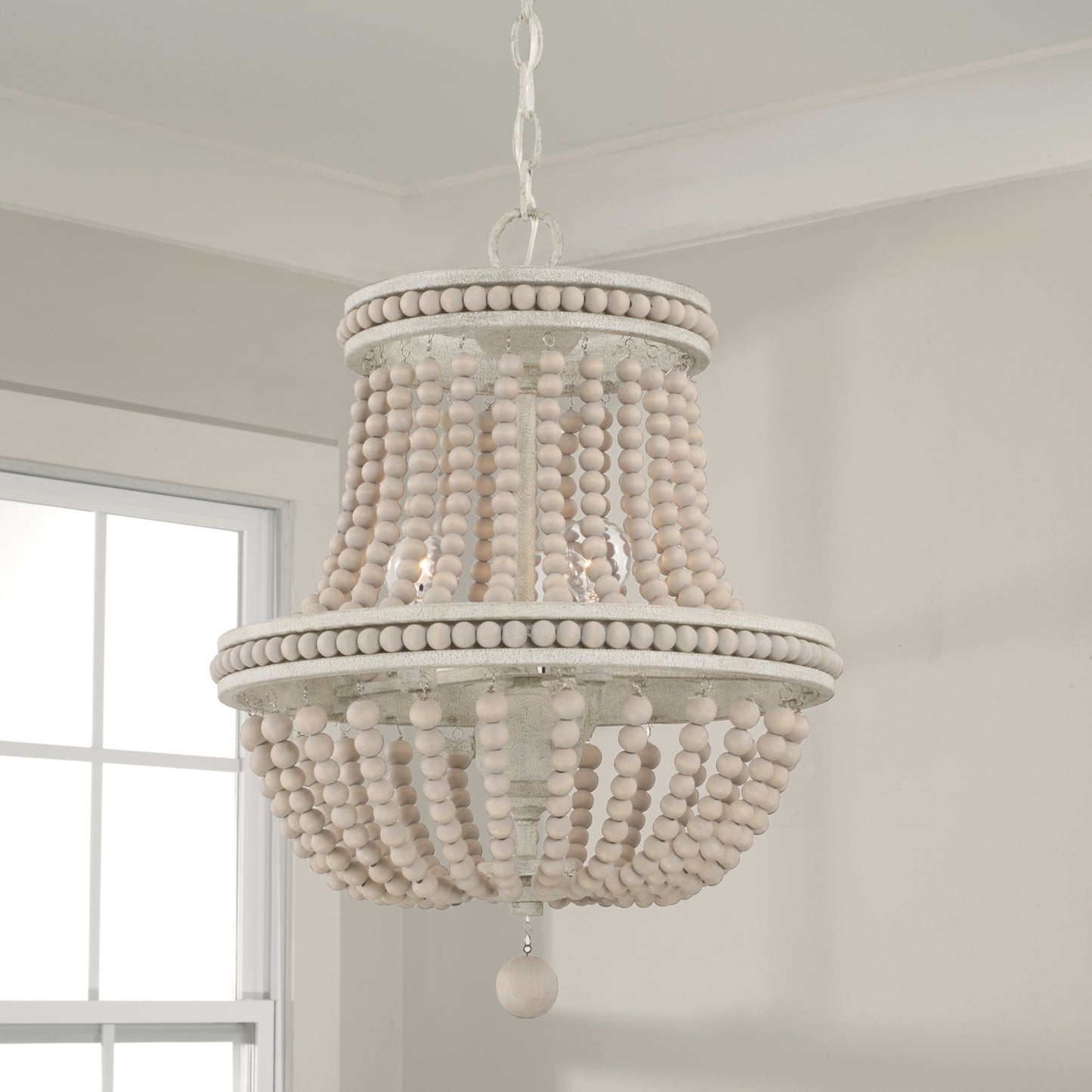 Capital Handley 3-Light Chandelier in Sand Dollar