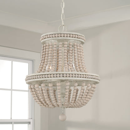 Capital Handley 3-Light Chandelier in Sand Dollar