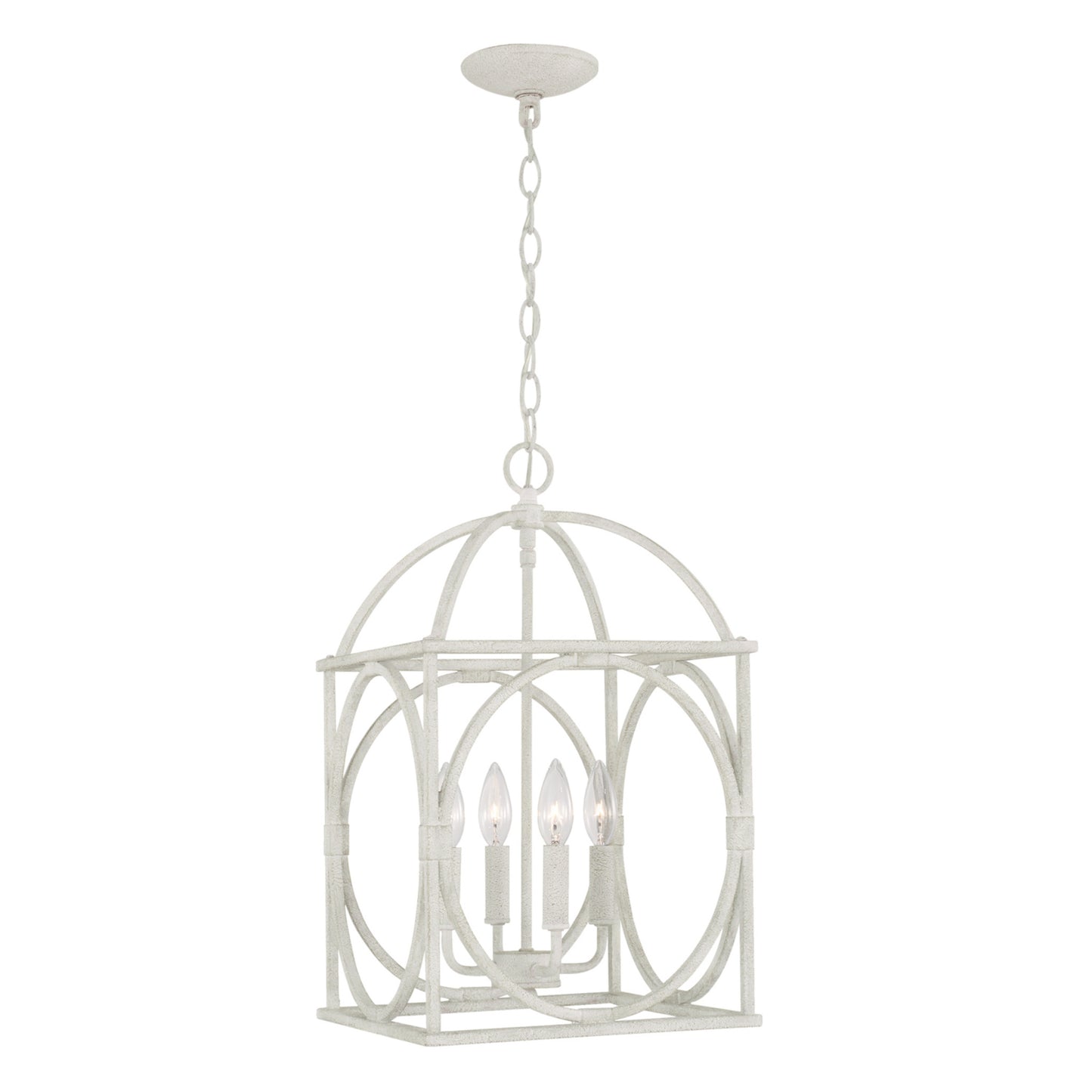 Capital Brea 4-Light Pendant in Sand Dollar