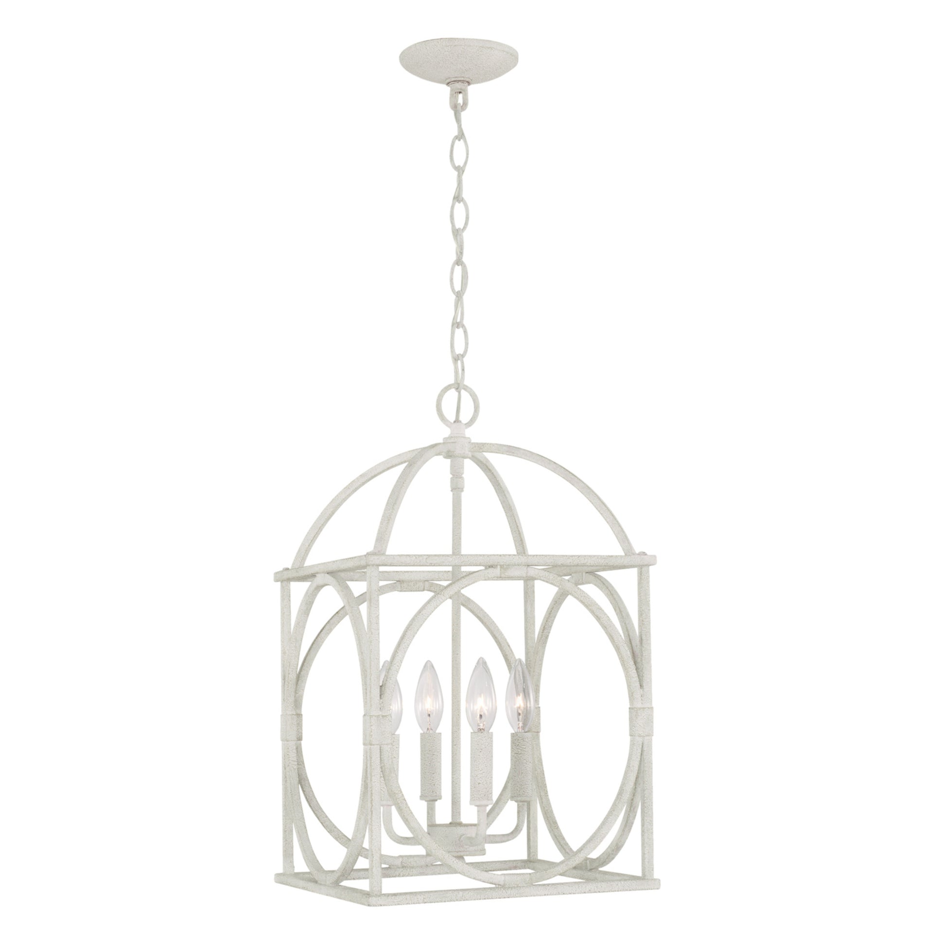 Capital Brea 4-Light Pendant in Sand Dollar