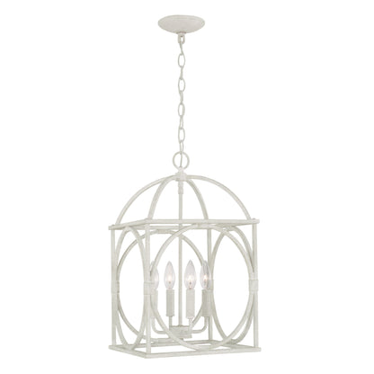 Capital Brea 4-Light Pendant in Sand Dollar