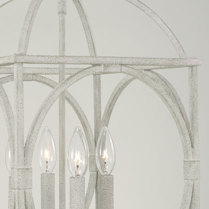Capital Brea 4-Light Pendant in Sand Dollar