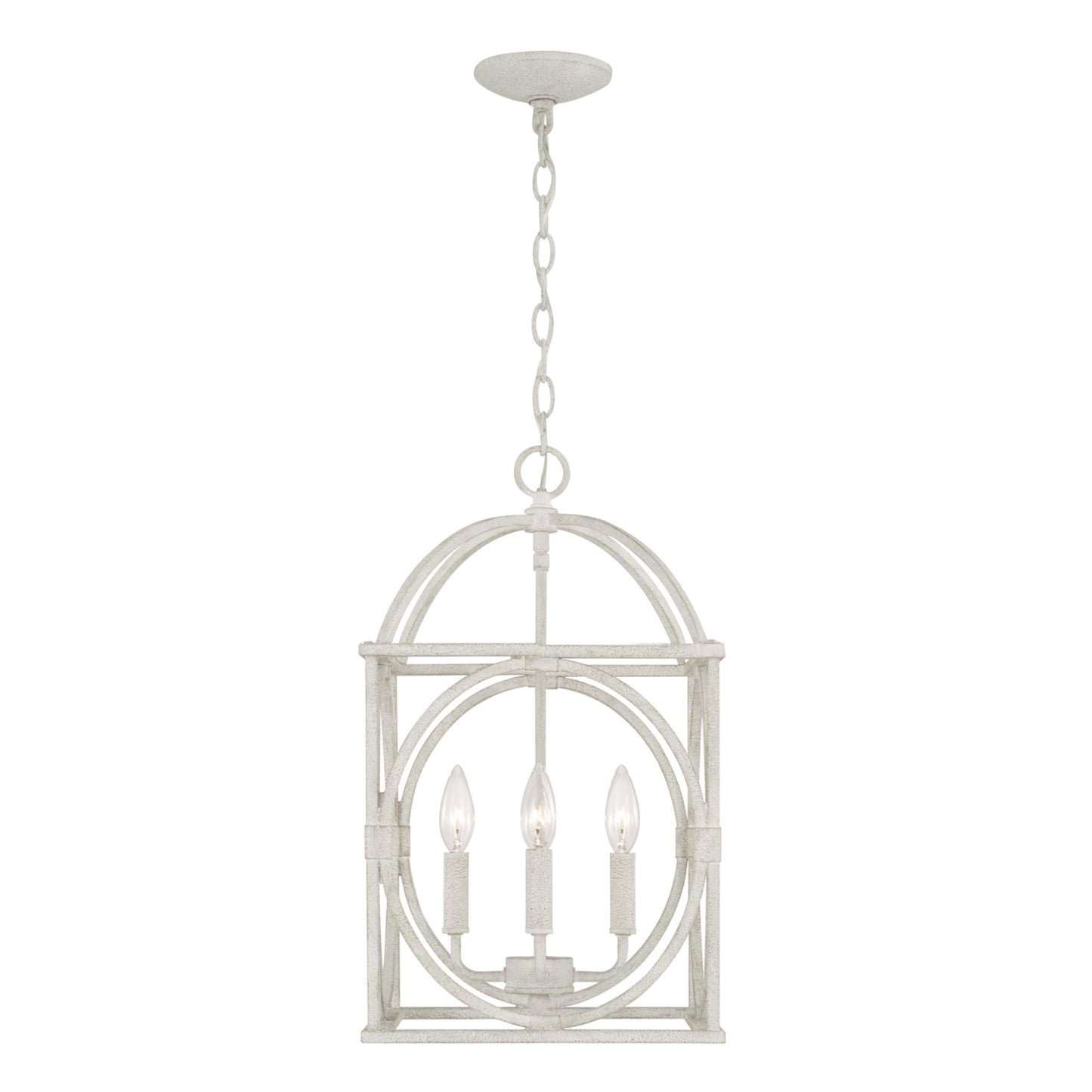 Capital Brea 4-Light Pendant in Sand Dollar