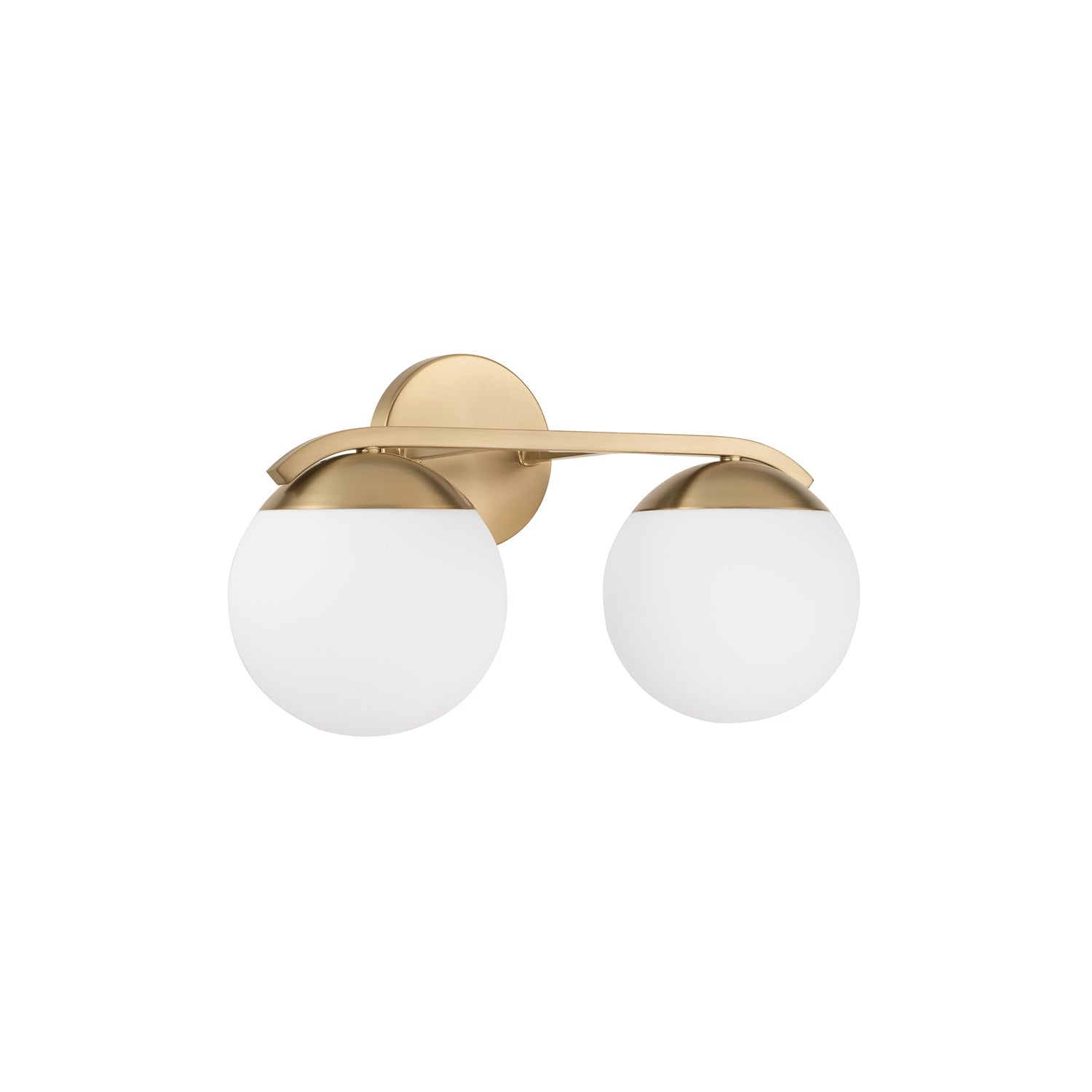 Capital Oliver 2-Light Vanity Light - Matte Brass
