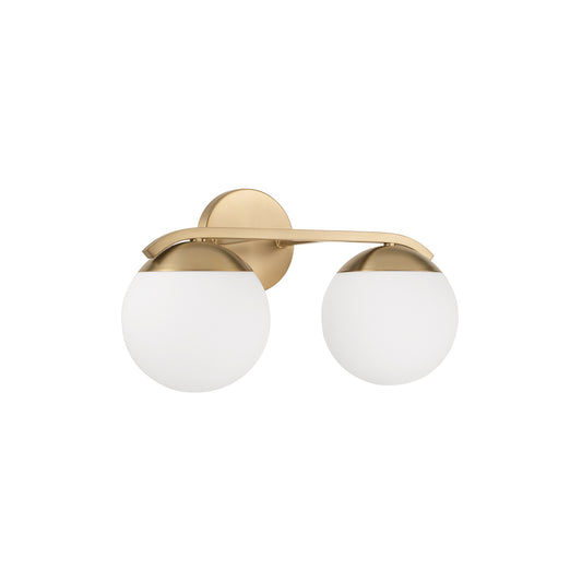 Capital Oliver 2-Light Vanity Light - Matte Brass