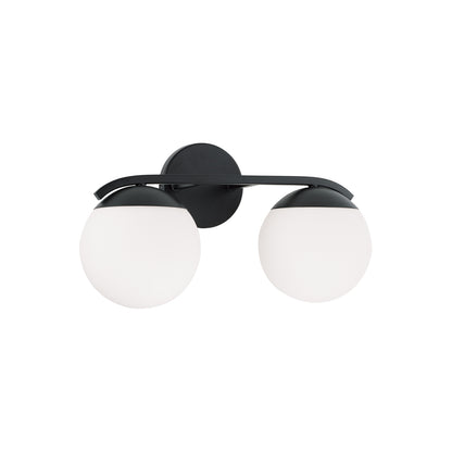 Capital Oliver 2-Light Vanity Light - Matte Black
