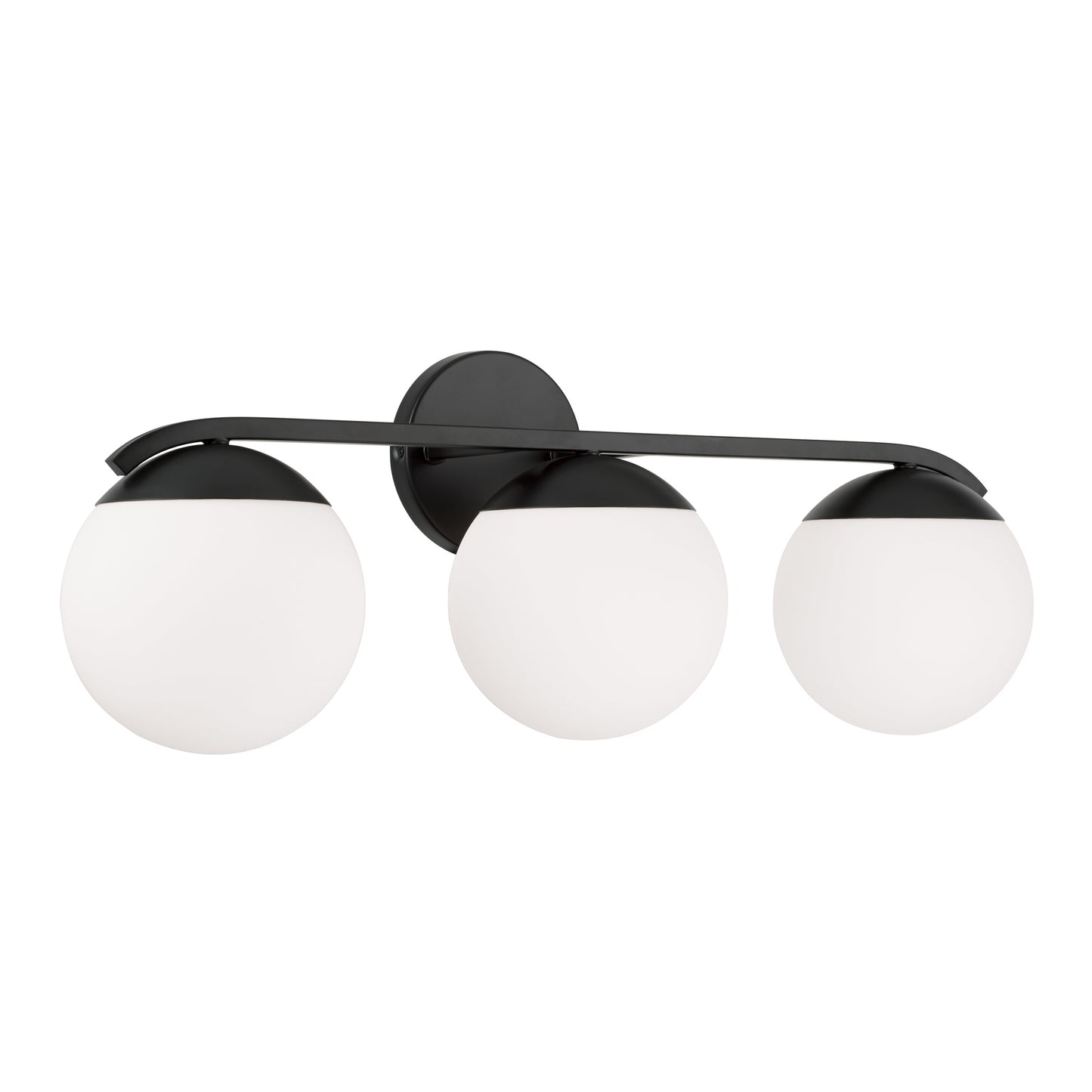 Capital Oliver 3-Light Vanity Light - Matte Black