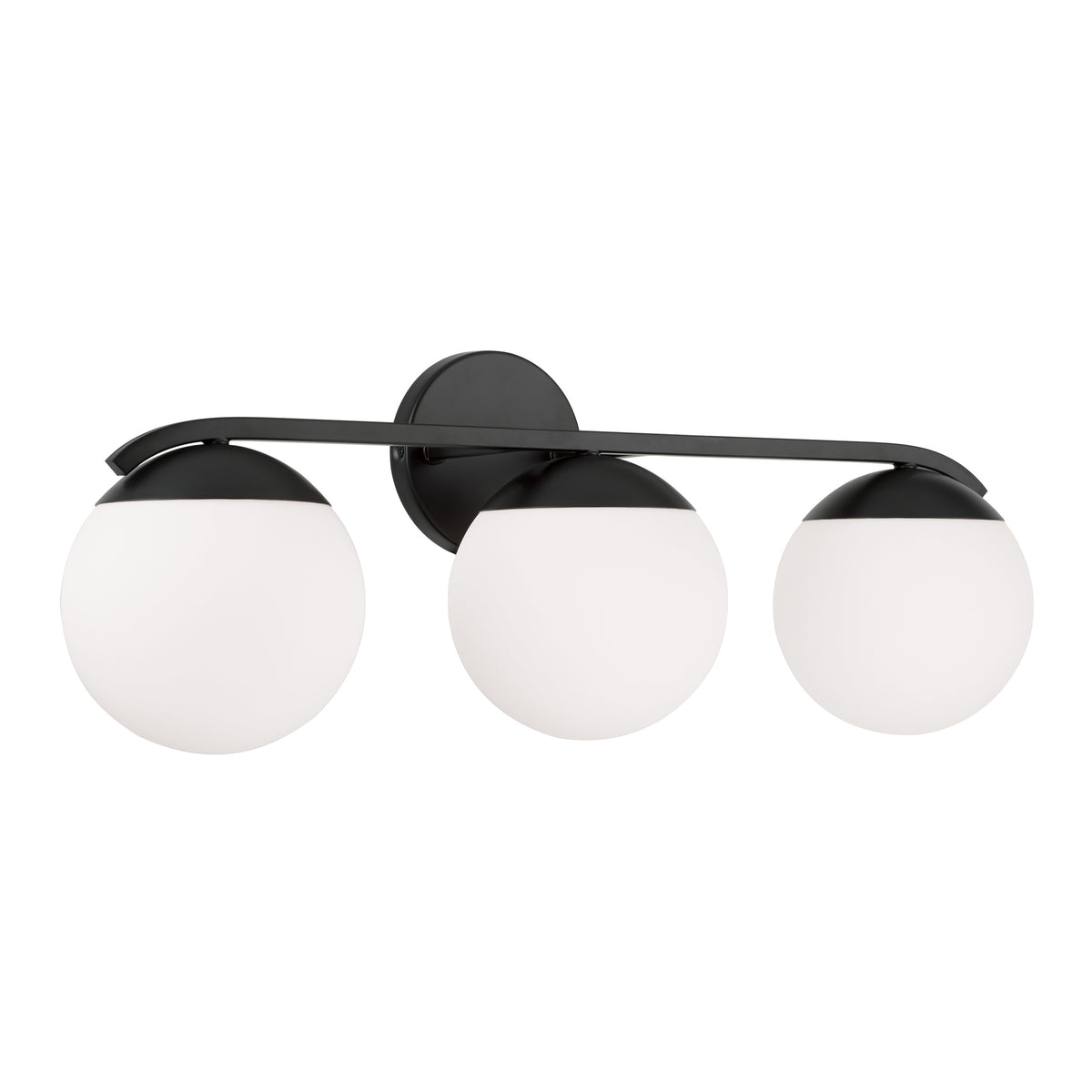 Capital Oliver 3-Light Vanity Light - Matte Black