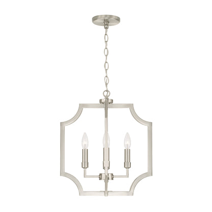 Capital Courtney 4-Light Pendant - Brushed Nickel