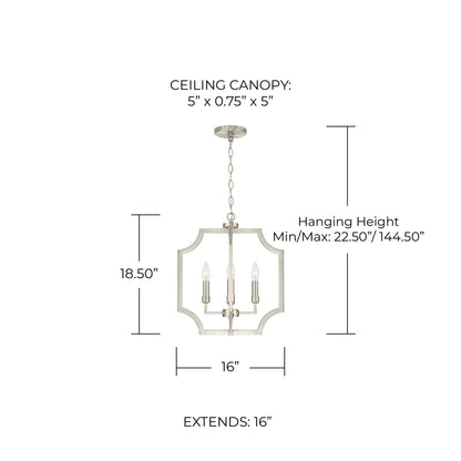 Capital Courtney 4-Light Pendant