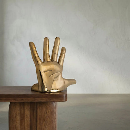 Hand On The Wall Sculpture