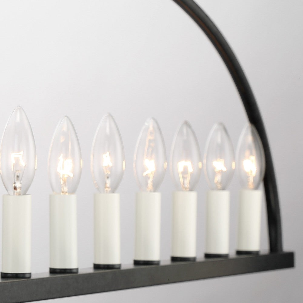 Crystorama Abbott 11-Light Linear Chandelier