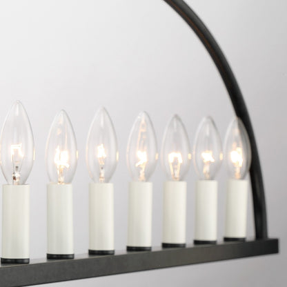 Crystorama Abbott 11-Light Linear Chandelier