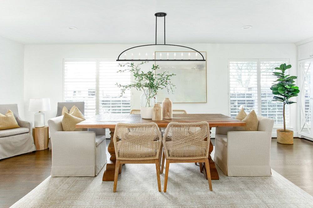 Crystorama Abbott 11-Light Linear Chandelier lifestyle