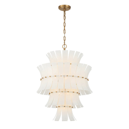 Crystorama Abigail 13-Light Chandelier White