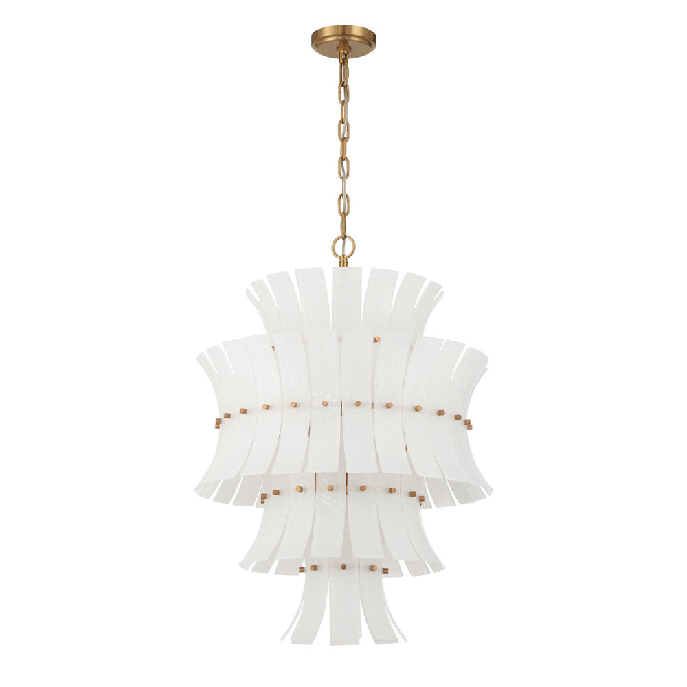 Crystorama Abigail 13-Light Chandelier White