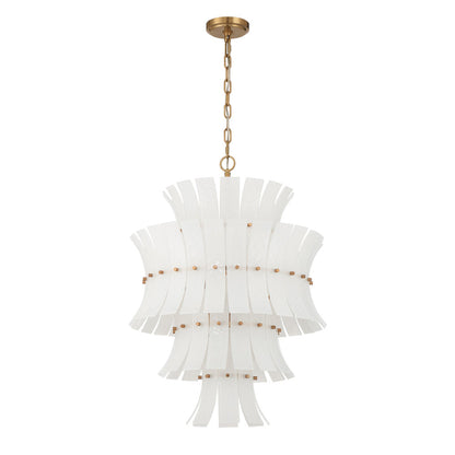 Crystorama Abigail 13-Light Chandelier White