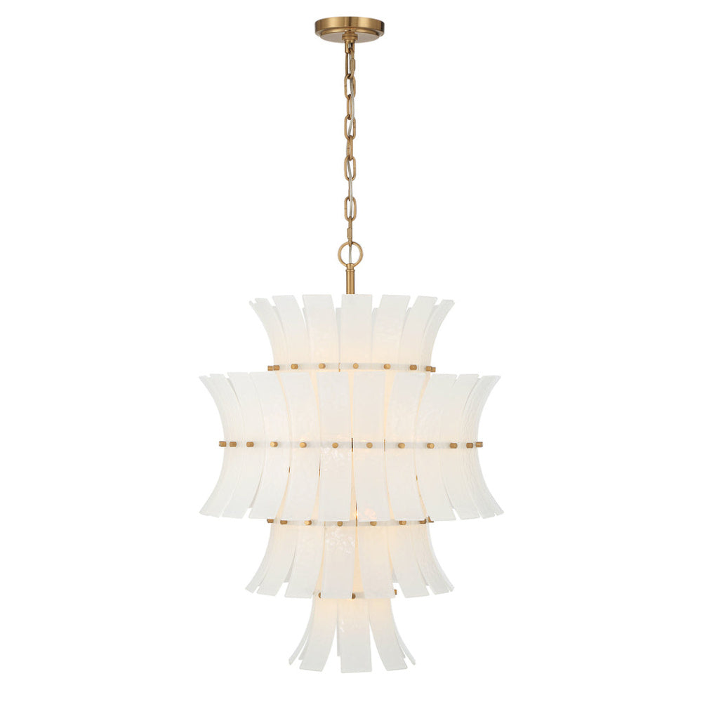 Crystorama Abigail 13-Light Chandelier White