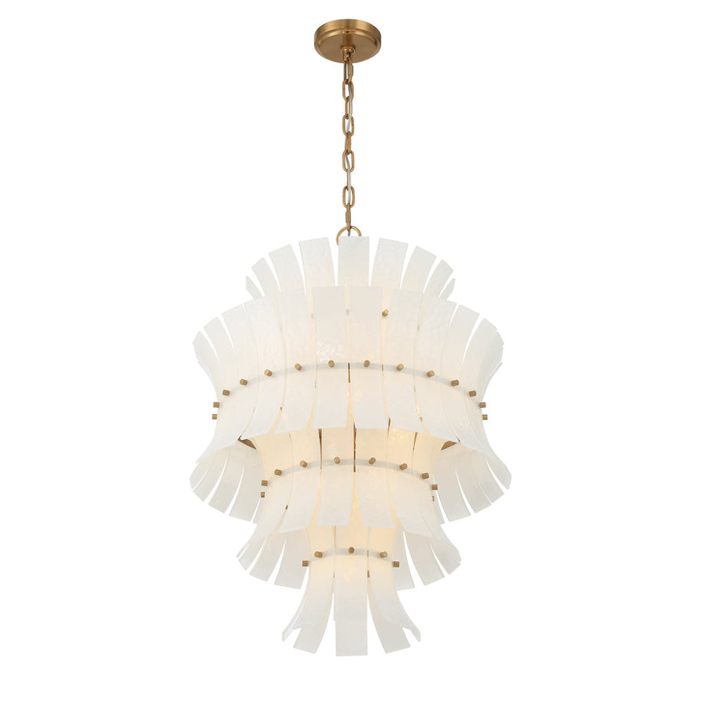 Crystorama Abigail 13-Light Chandelier White