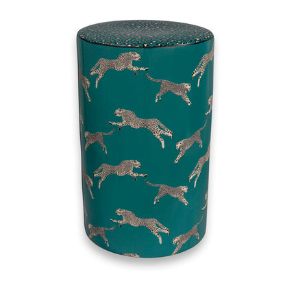 Port 68 Leaping Cheetah Garden Stool