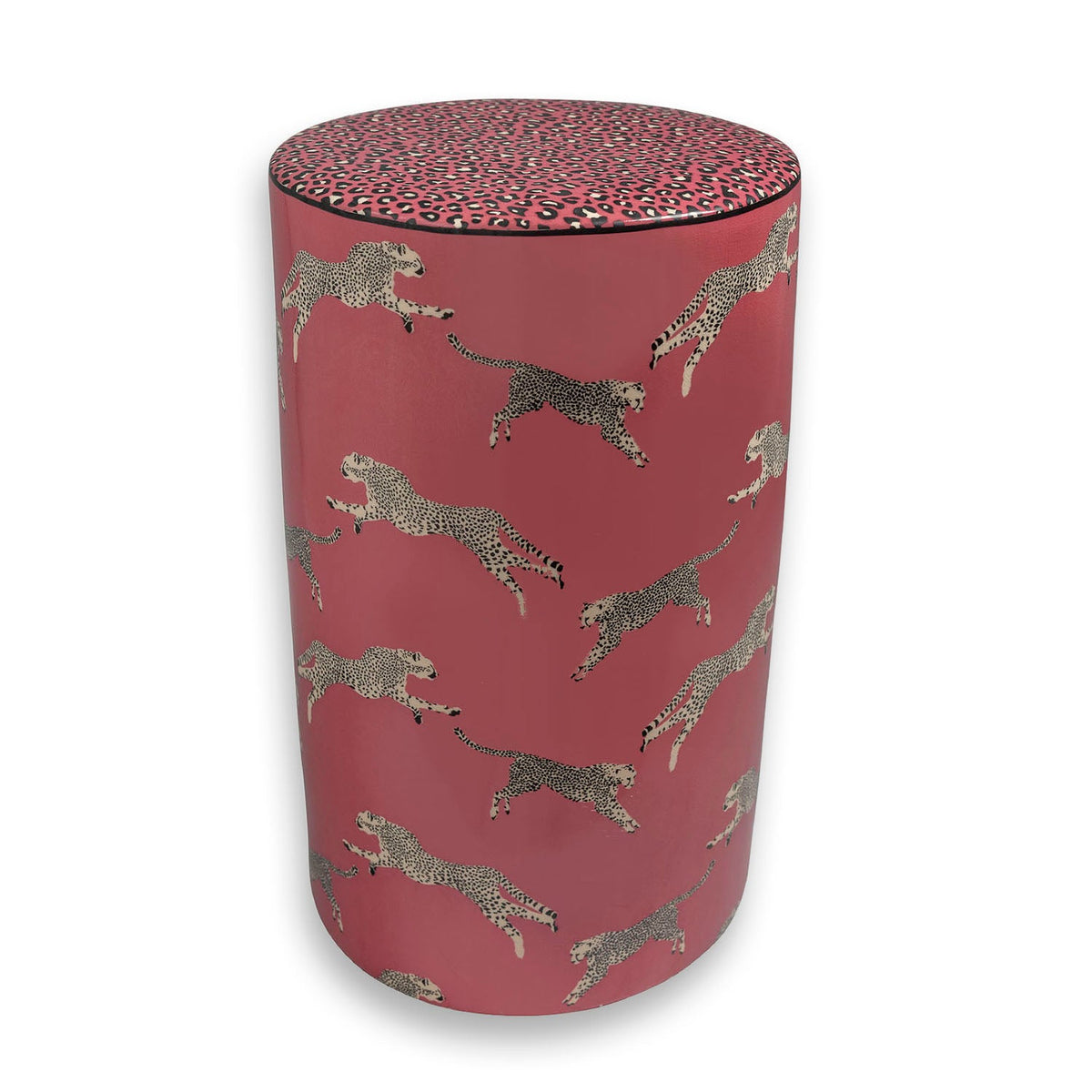 Port 68 Leaping Cheetah Garden Stool view 2