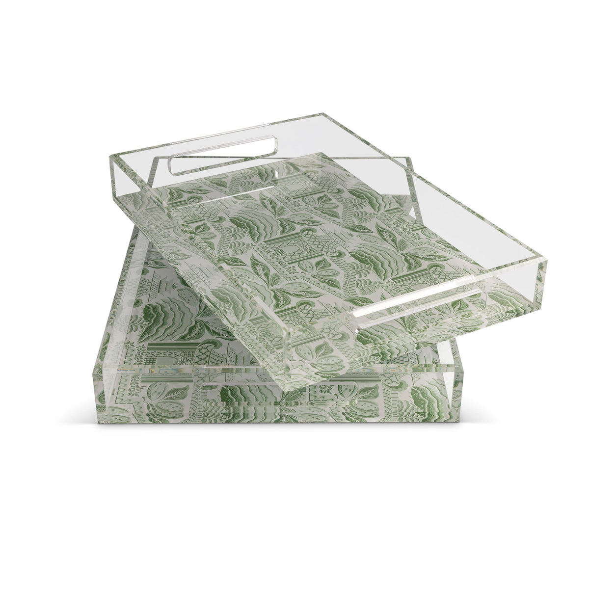 Port 68 Pagoda Garden Large Tray Set of 2 view 2