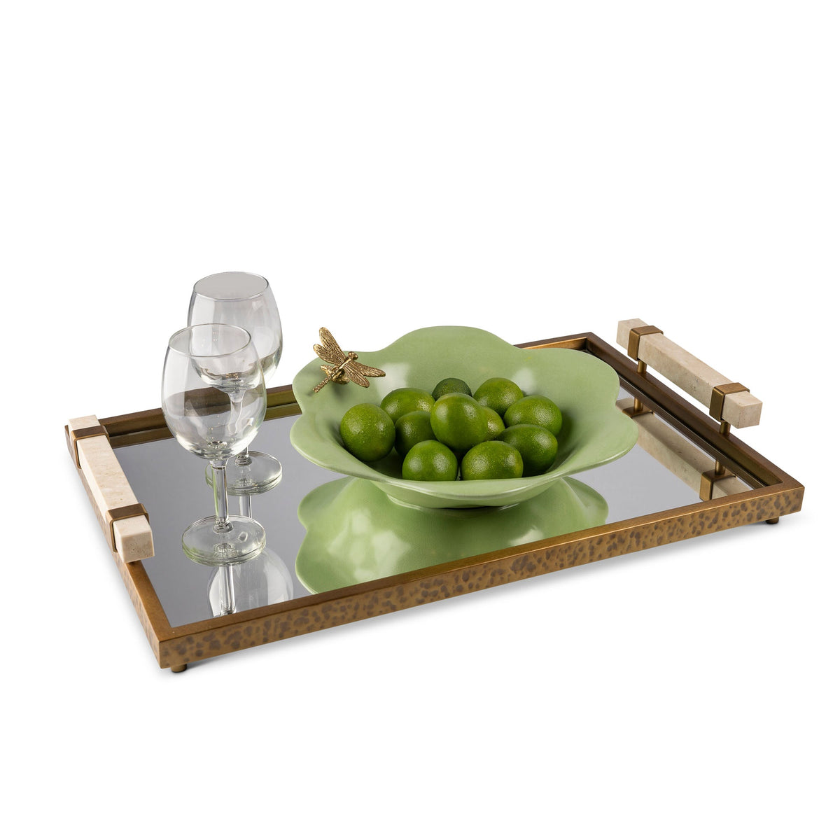 Port 68 Artemis Travertine Tray view 5
