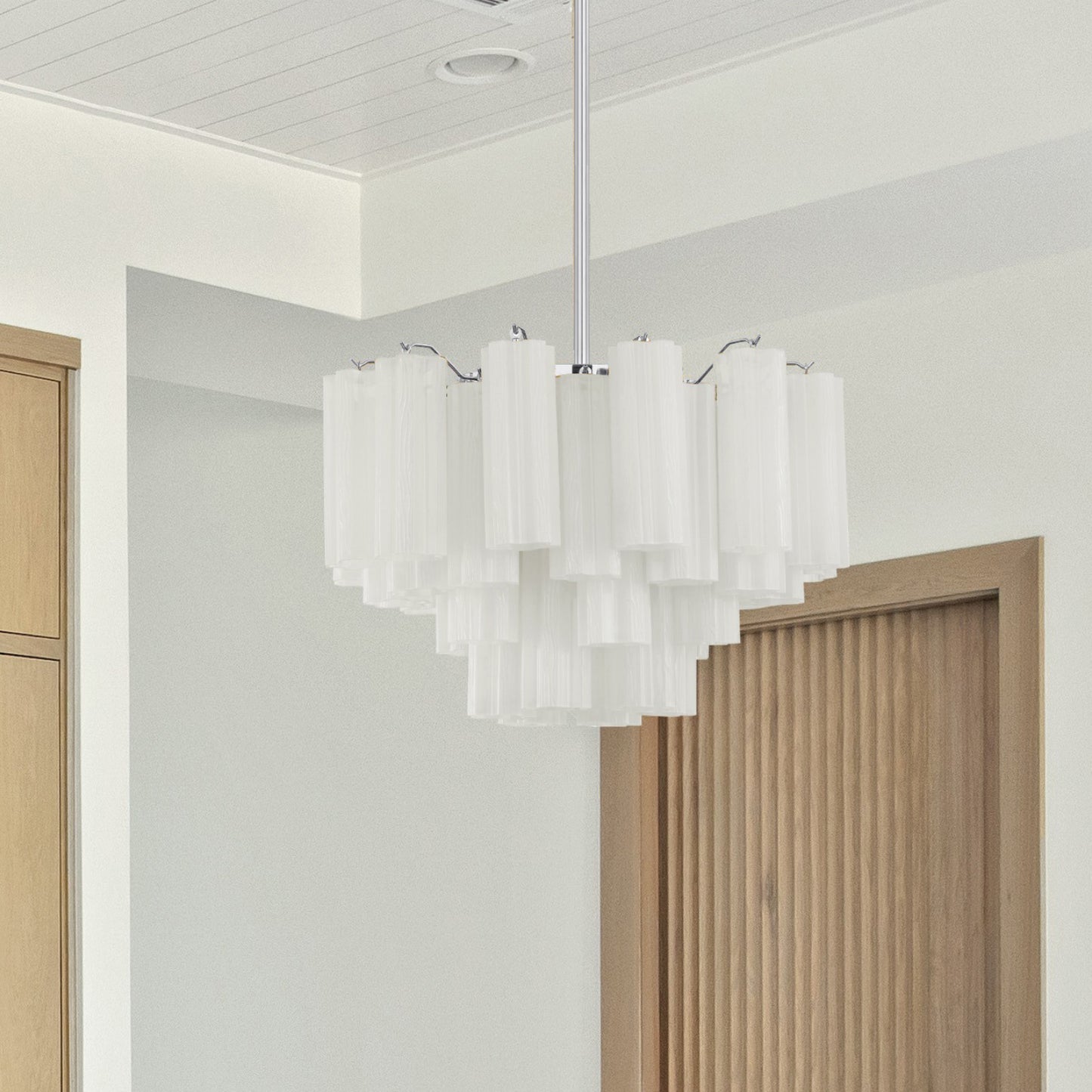 Addis 9 Light Aged Brass Chandelier