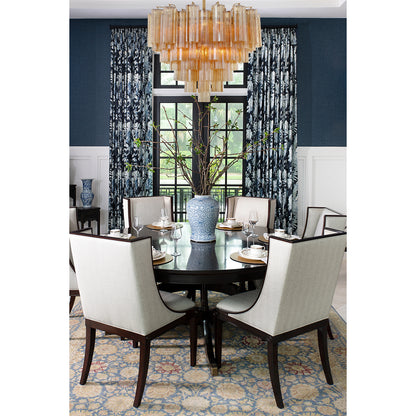 Addis 12 Light Aged Brass Chandelier