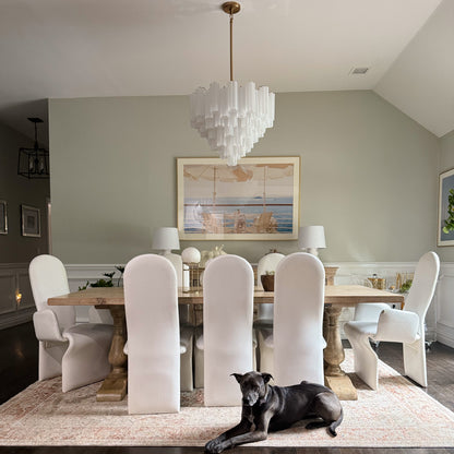 Addis 12 Light Aged Brass Chandelier