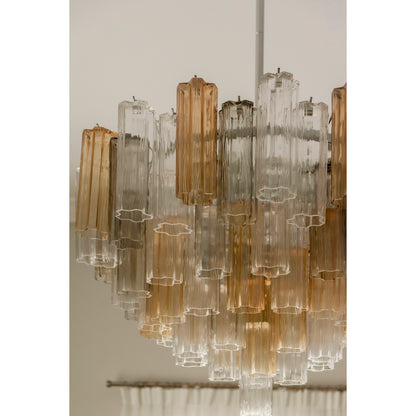 Addis 12 Light Aged Brass Chandelier