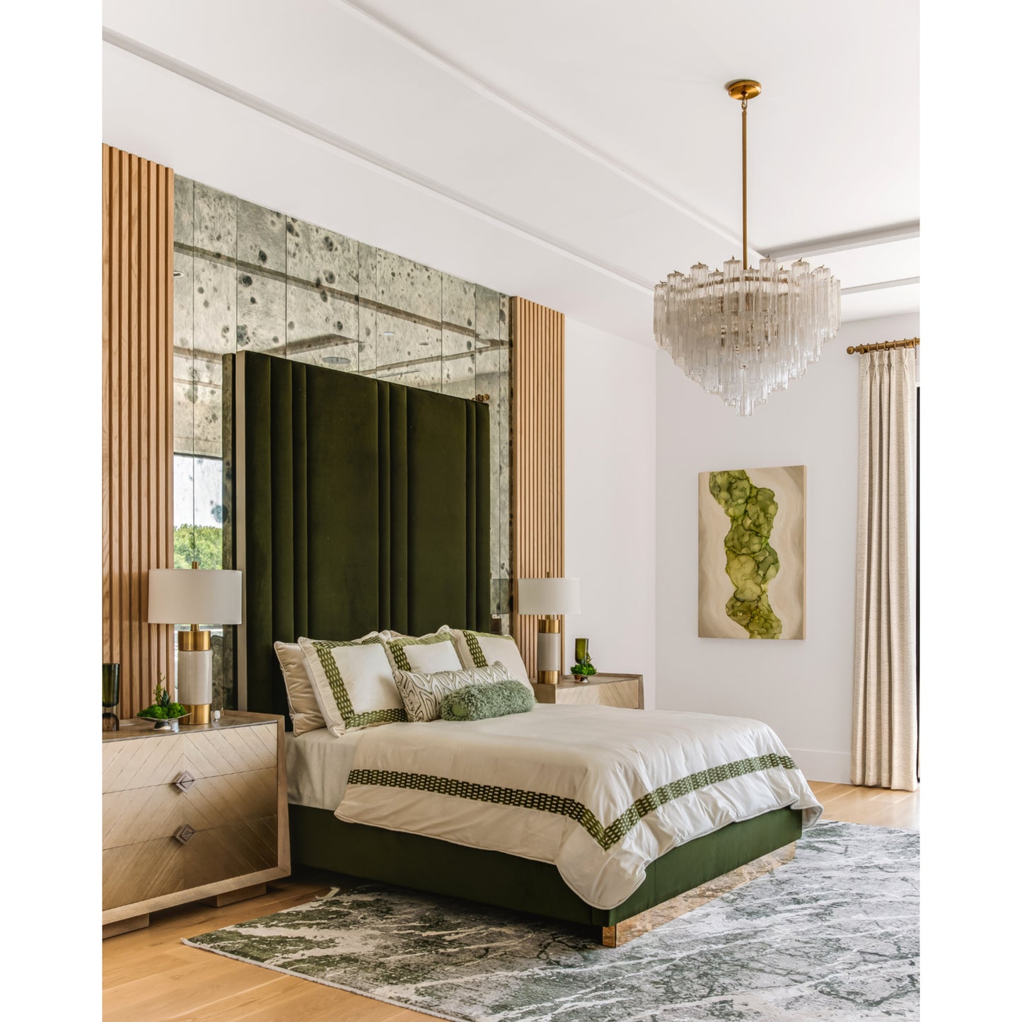 Addis 16 Light Aged Brass Chandelier