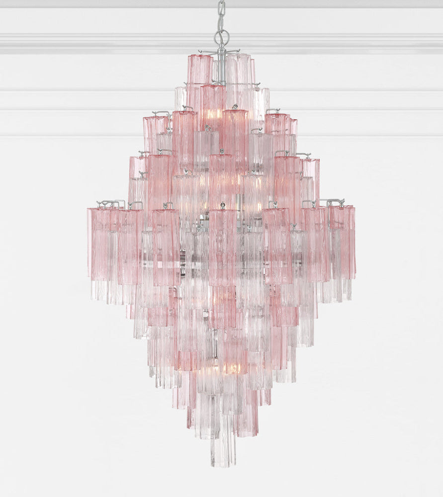 Crystorama Addis 31.5" 20-Light Chandelier Polished Chrome Spring
