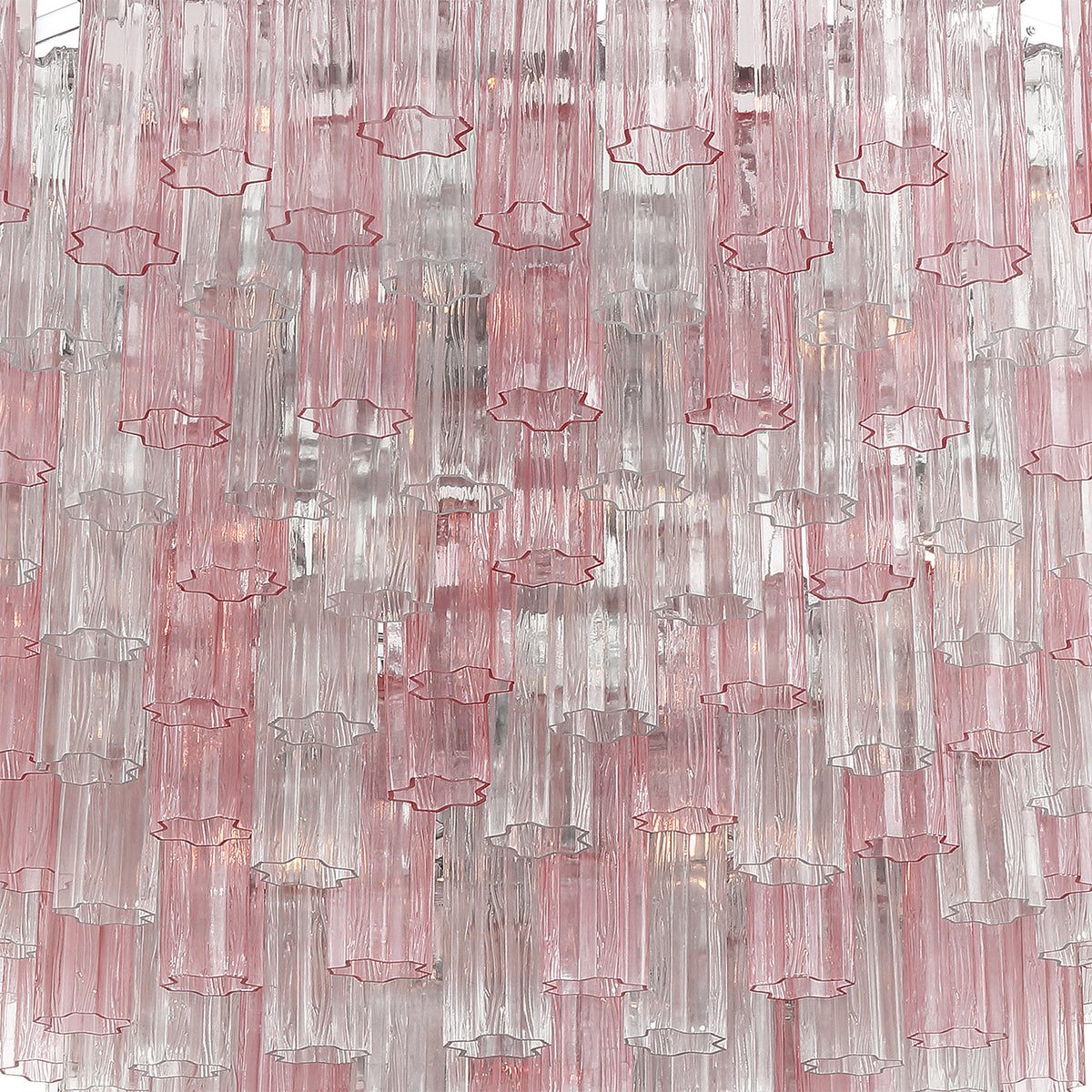 Crystorama Addis 62" 40-Light Chandelier Polished Chrome Spring - detail