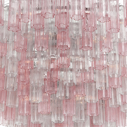 Crystorama Addis 62" 40-Light Chandelier Polished Chrome Spring - detail