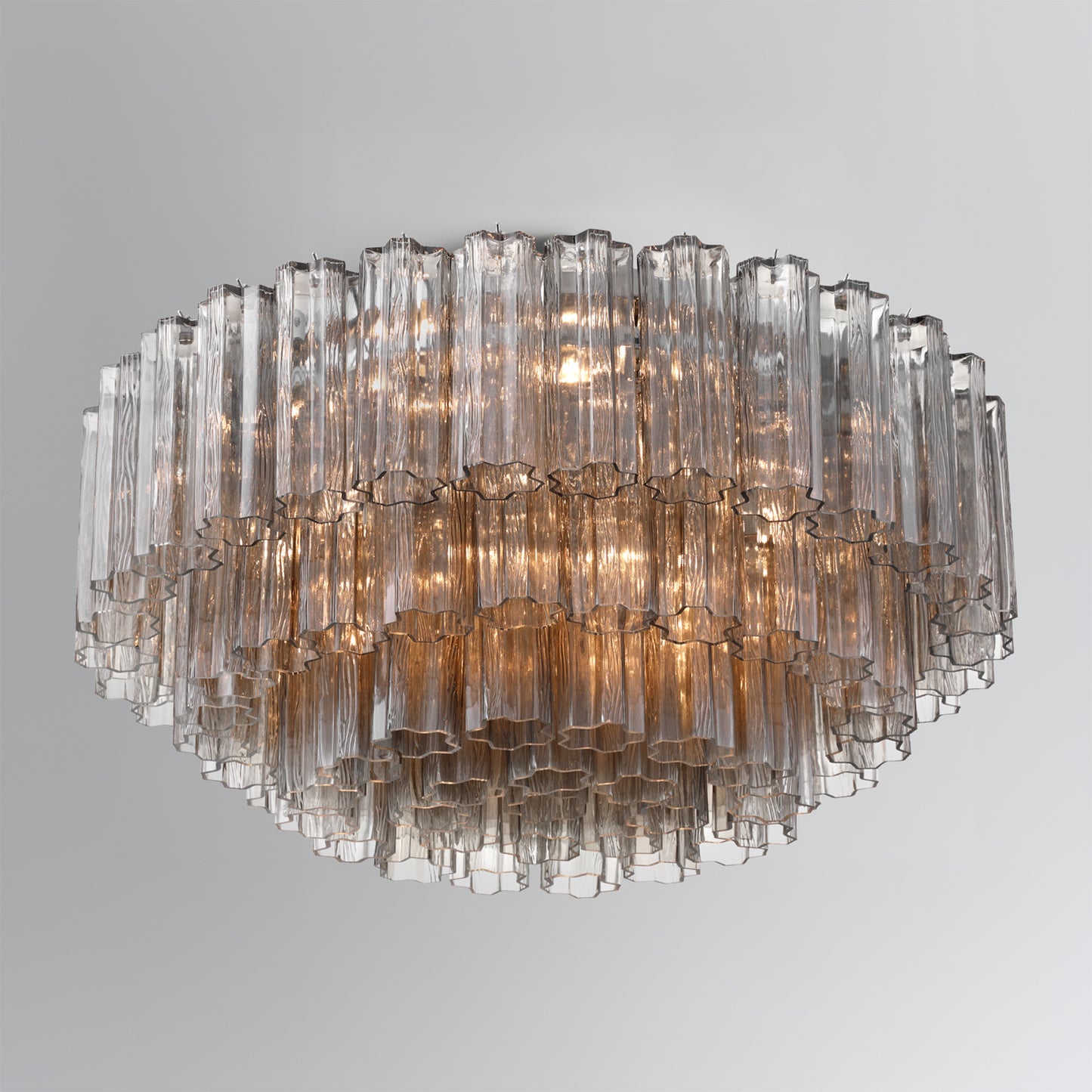 Addis 16 Light Aged Brass Flush Mount