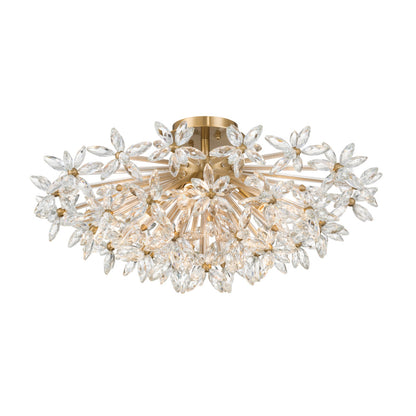 Crystorama Adley 4-Light Semi-Flush Mount