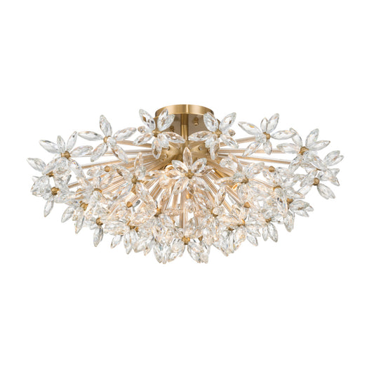 Crystorama Adley 4-Light Semi-Flush Mount
