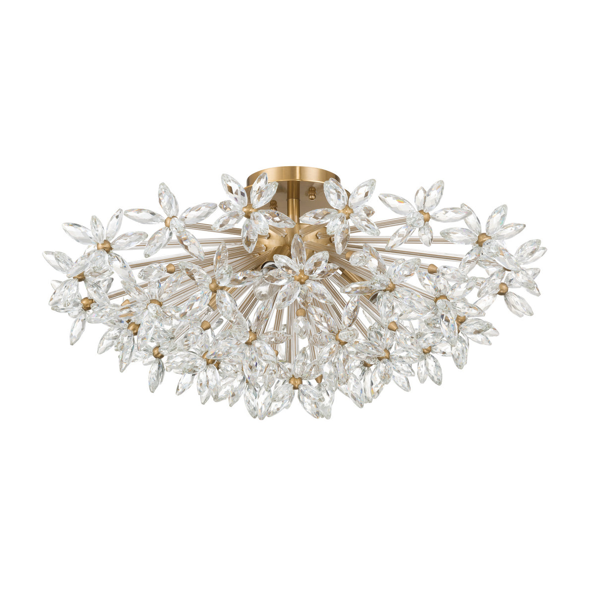 Crystorama Adley 4-Light Semi-Flush Mount - detail