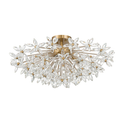 Crystorama Adley 4-Light Semi-Flush Mount - detail