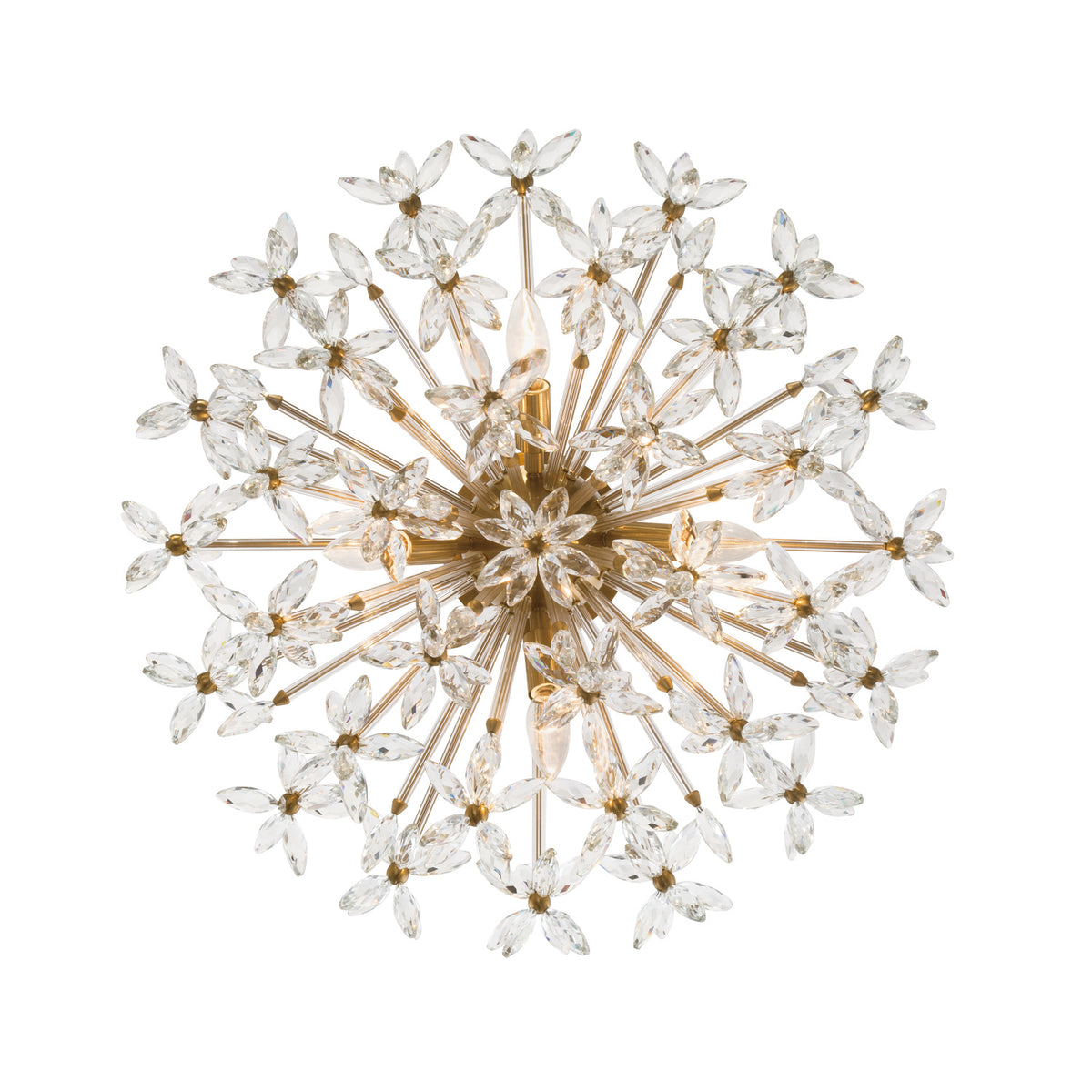 Crystorama Adley 4-Light Semi-Flush Mount - detail