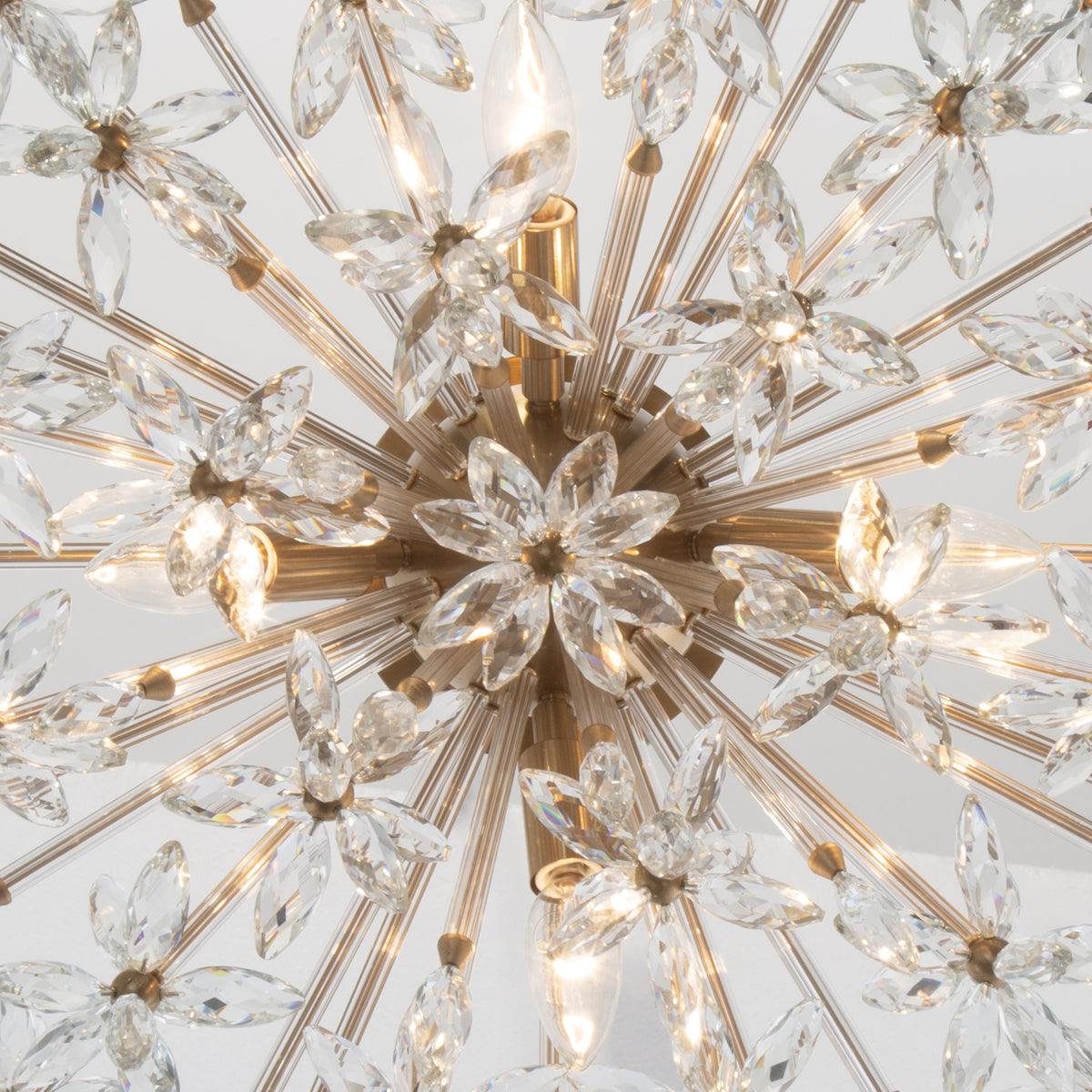 Crystorama Adley 4-Light Semi-Flush Mount - detail