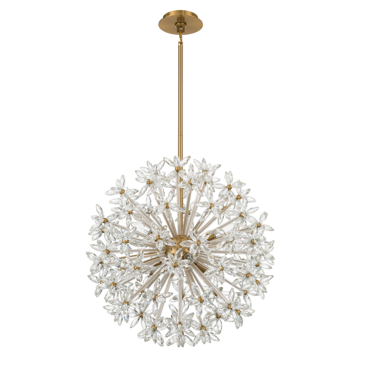 Crystorama Adley 6-Light Chandelier - detail