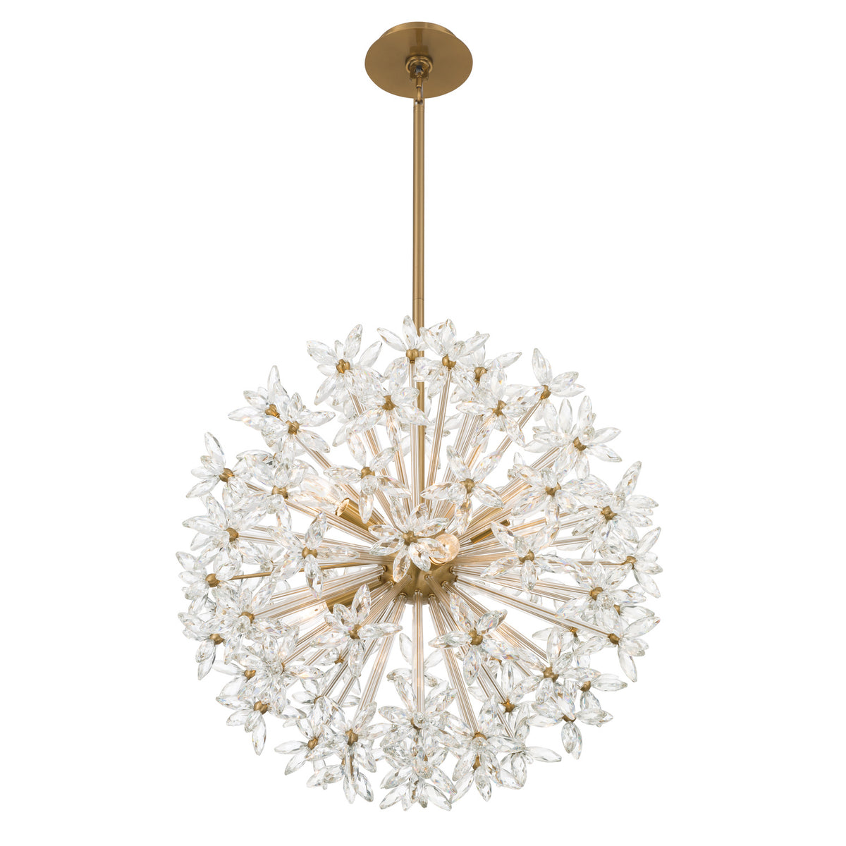 Crystorama Adley 6-Light Chandelier - detail