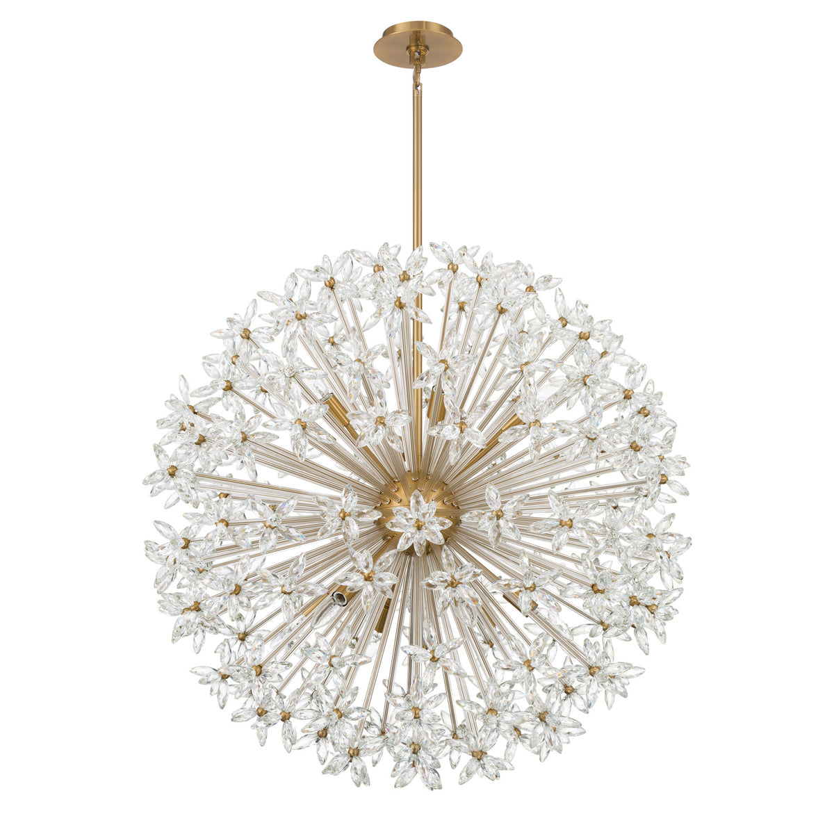 Crystorama Adley 12-Light Chandelier - detail