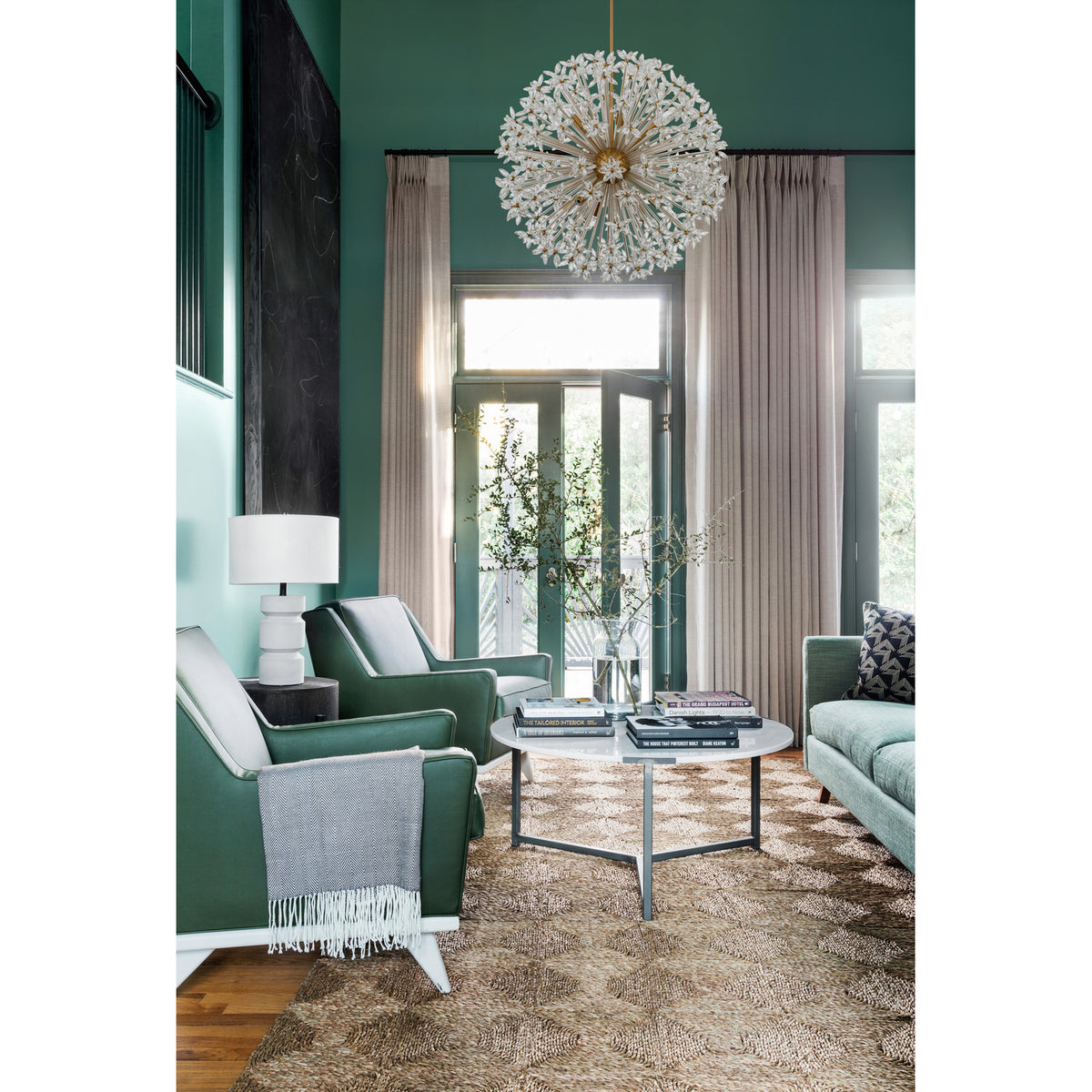 Crystorama Adley 12-Light Chandelier - lifestyle