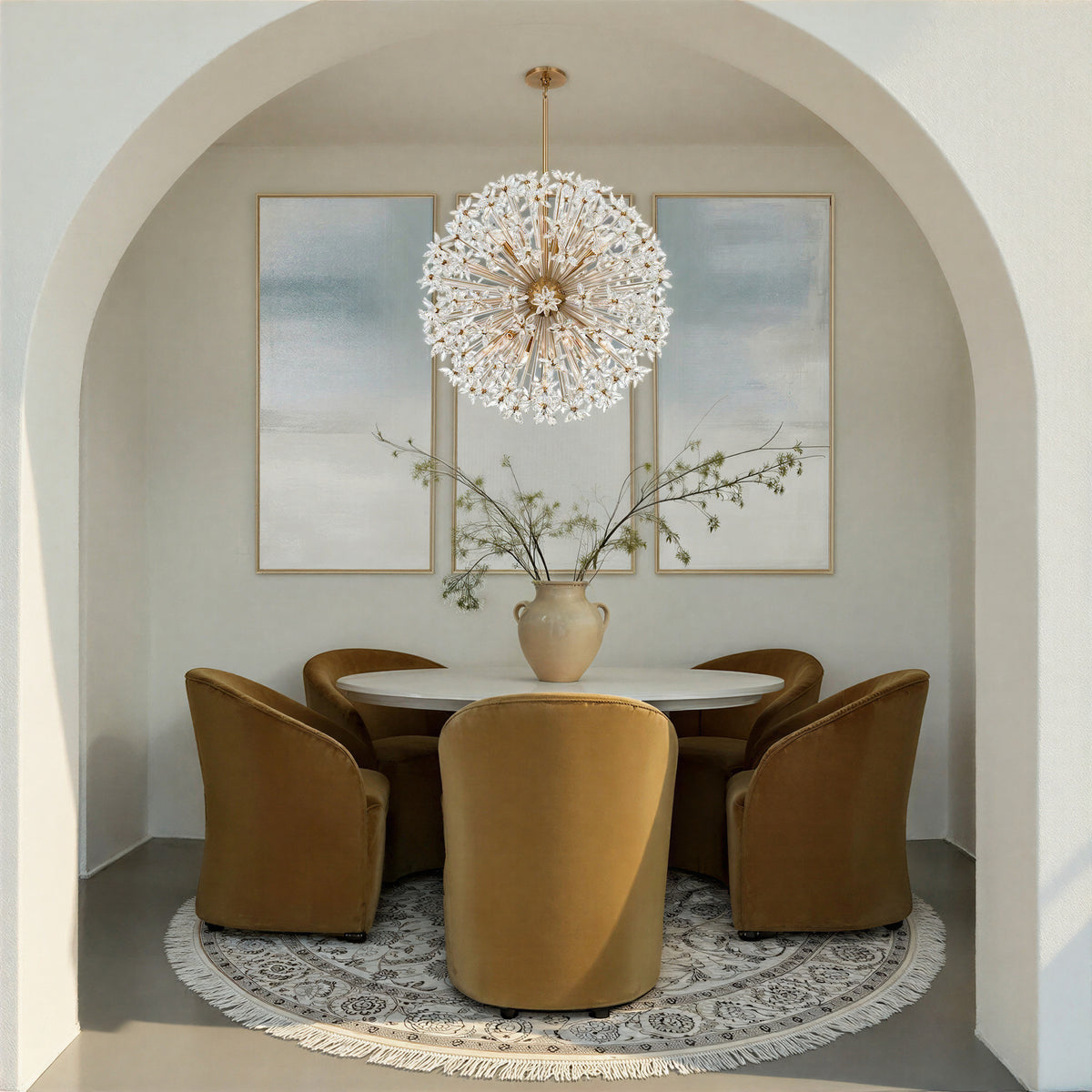 Crystorama Adley 12-Light Chandelier - lifestyle