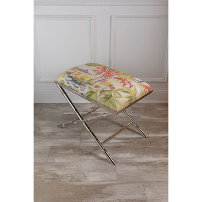 Port 68 Lauderdale Bench Aged Brass, Polished Nickel view 7