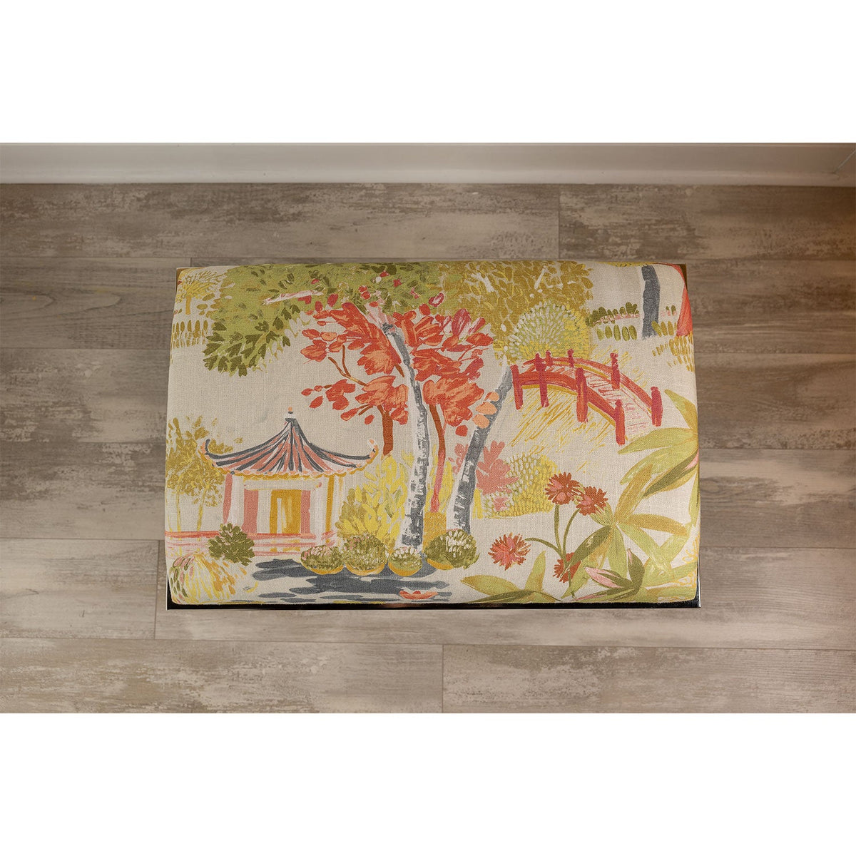 Port 68 Lauderdale Bench Aged Brass, Polished Nickel view 8